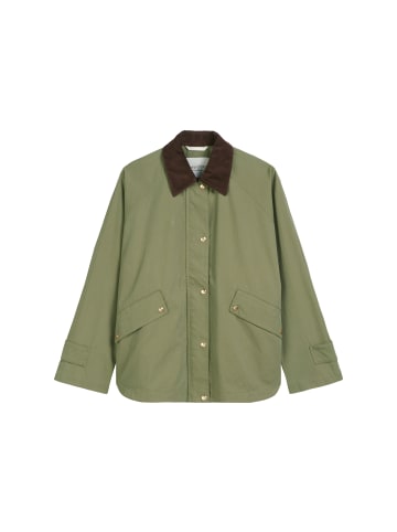 Marc O'Polo Barn-Jacket im Cape-Stil relaxed in forest moss