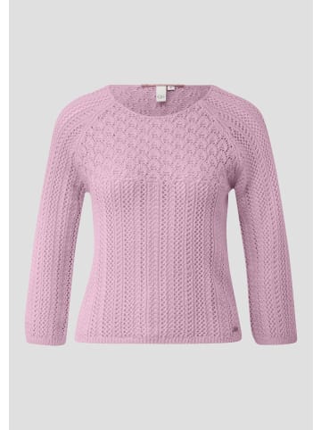 QS Strickpullover in 4143_rosa