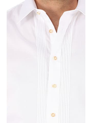 Almsach Langarmhemd 125CO in weiß