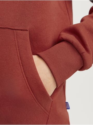 Jack & Jones Kapuzenpullover in Red Ochre