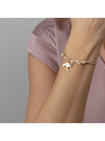 Ailoria FLAMANT Armband beige/silber in silber