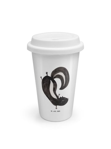 Mr. & Mrs. Panda Tumbler Stinktier Handstand ohne Spruch in Weiß
