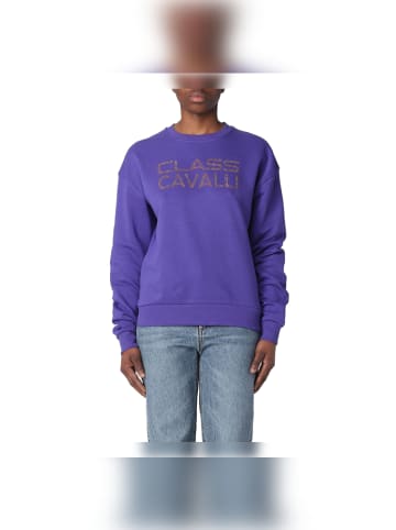 cavalli CLASS Sweatshirt lila Damen PXT65M CF050 02038
