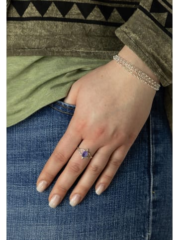 mantraroma 925er Silber - Ringe mit Amethyst