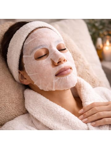 Apothecary 2-tlg. Set: Vitamin-C-Gesichtsmaske & Serum mit Polyglutaminsäure 30 ml