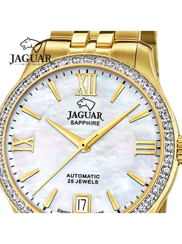 Jaguar Analog-Armbanduhr Jaguar Heritage gold mittel (ca. 34mm)