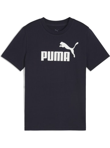 Puma T-Shirt "ESS No.1 Logo Tee B" in Blau