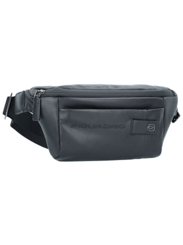 Piquadro Urban Gürteltasche Leder 32 cm in black