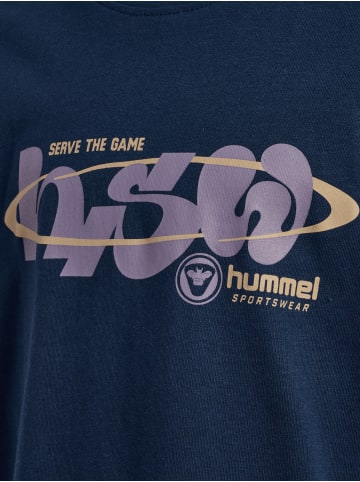 Hummel T-Shirt Hmljr Loose Kinder in DRESS BLUES