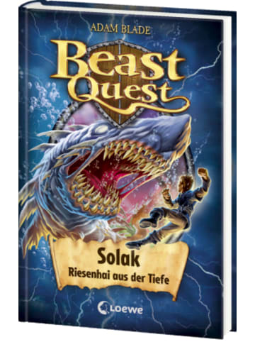 Loewe Verlag Buch - Beast Quest (Band 67) - Solak, Riesenhai aus der Tiefe