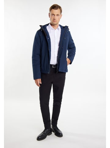 DreiMaster Herren Wattierte Winterjacke in Nachtblau