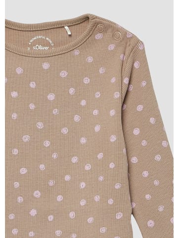 s.Oliver T-Shirt in 84A2_sandstein