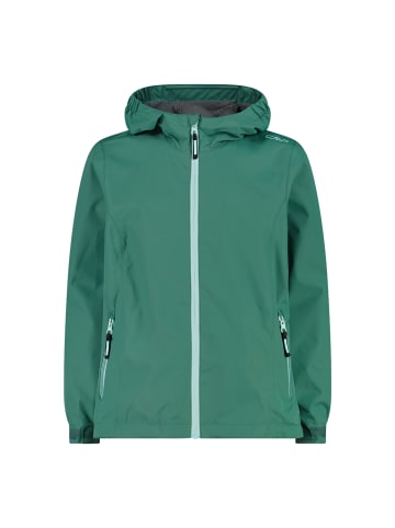 cmp Mädchen Regenjacke Fix Hood in Grün