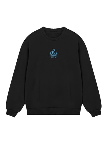 F4NT4STIC Sweatshirt Knut und Jan Scribble Logo in schwarz
