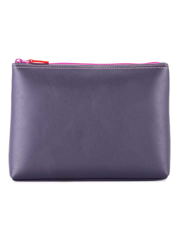 MYWALIT Kosmetiktasche Leder 21 cm in sangria multi