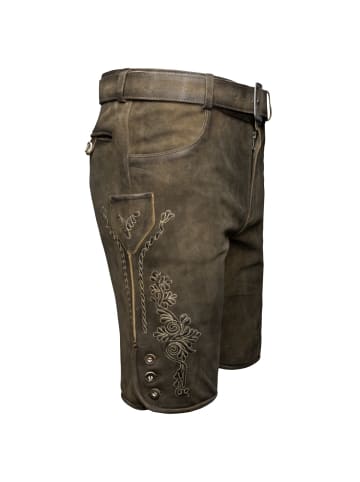 Maddox Country Lederhose ELM in braun