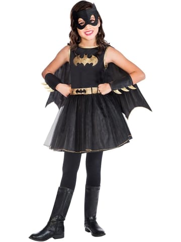 amscan Mädchen Kinderkostüm Batgirl Kleid Umhang 3-4 Jahre Fasching Karneval
