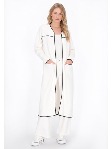 DreiMaster Maritim Women Cardigan in white