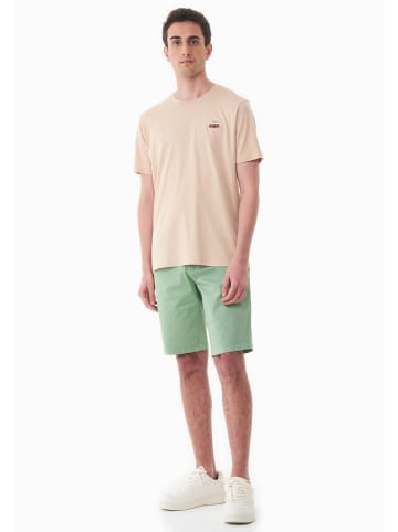 Organication T-Shirt "MOR17823" in Zartbeige