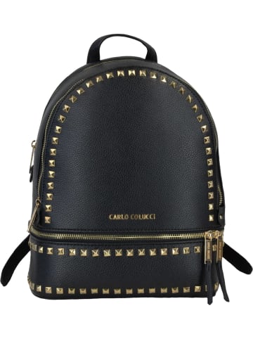 Carlo Colucci Cityrucksack Cervato in Schwarz