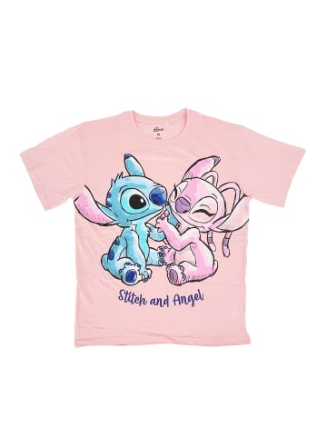 Stitch T-Shirt kurzarm in Rosa