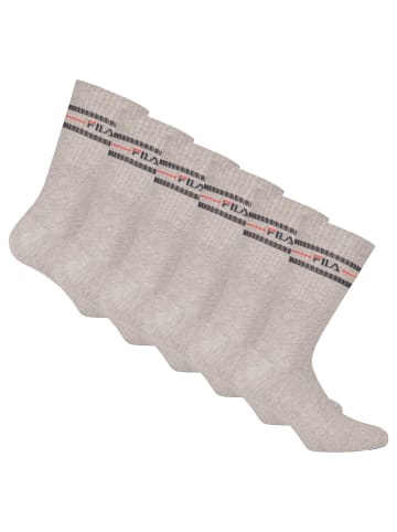 Fila Socken 6er Pack in Grau