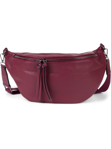 styleBREAKER Crossbody Schultertasche in Bordeaux-Violett