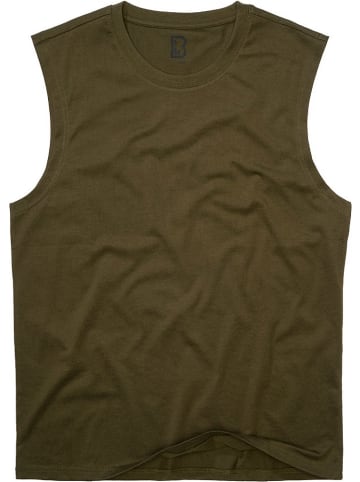 Brandit T-Shirt "T-Shirt sleeveless" in Grün