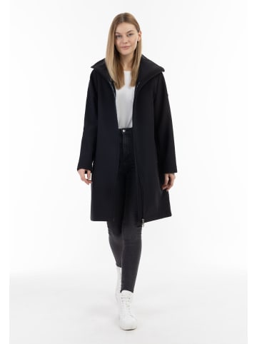 DreiMaster Damen Softshellmantel - Recyceltes Material in Schwarz
