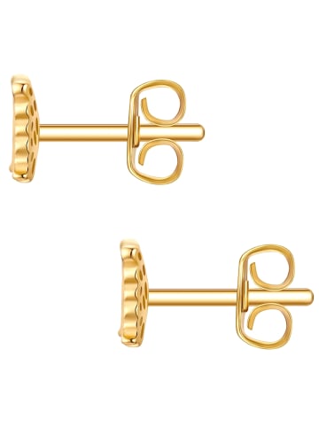 Rafaela Donata Ohrringe Schmetterling aus Sterling Silber in gelbgold