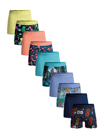 Muchachomalo 10er-Set: Boxershort in Mehrfarbig - für Herren