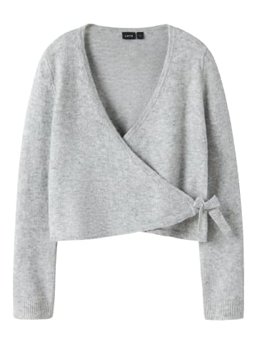 name it Strickjacke in Light Grey Melange
