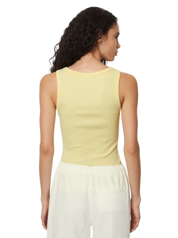 Marc O'Polo Tanktop regular in yellow flax