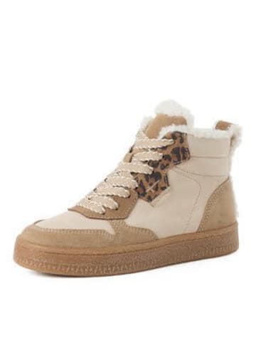 Tamaris Damen Winterschuhe warm in Beige