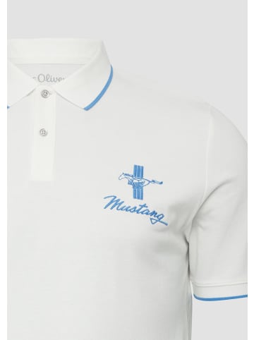 s.Oliver Polo-Shirt in 01D2_weiß