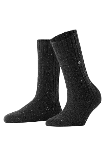 Falke Tweed Tales Socke in Anthra.mel