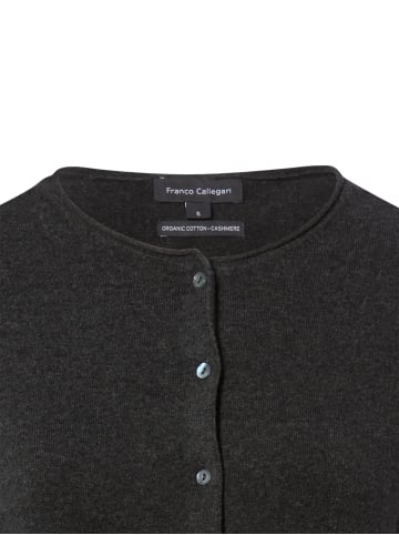 Franco Callegari Strickjacke in anthrazit - 0005