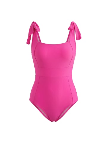 faina Women Swimwear in Rose Red
