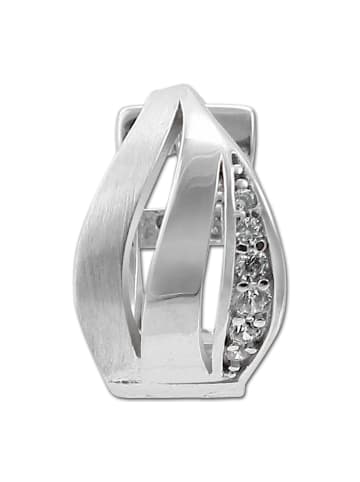 SilberDream Ohrringe Silber 925 Sterling Silber, glanz, matt Triple Creolen