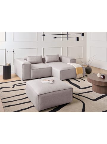 Beliani 2-tlg Ecksofa BRANDE in Braun