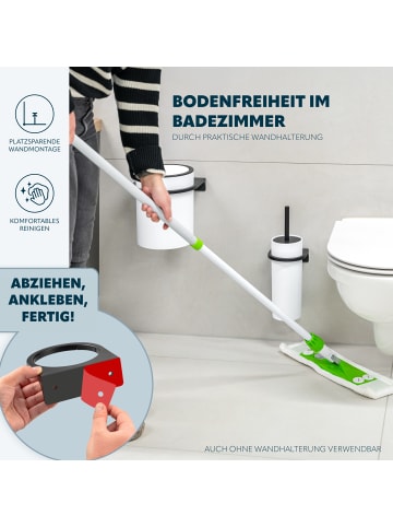 bremermann 2tlg. Bad-Set SAVONA Softtouch ca. 19 x 24,5 cm (Ø/H)