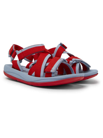 Camper Sandalen " Match " in Rot / Blau