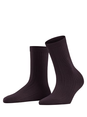 Falke Socken Cross Knit in Blackberry