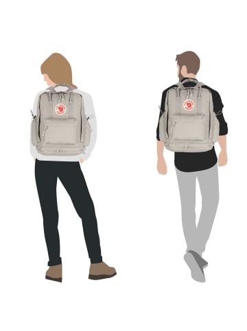 FJÄLLRÄVEN Kanken Outlong Daypack 40 cm Laptopfach in fog