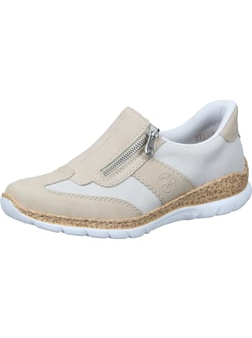 rieker Slipper in perle/kreide