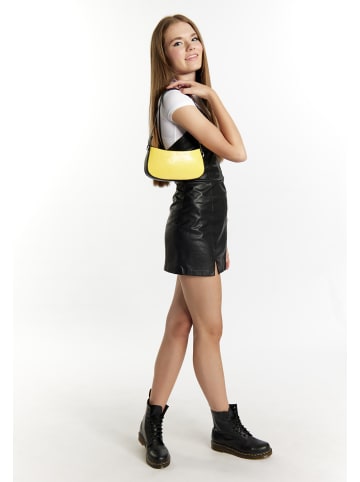 myMo ROCKS Damen Schultertasche in Gelb Schwarz