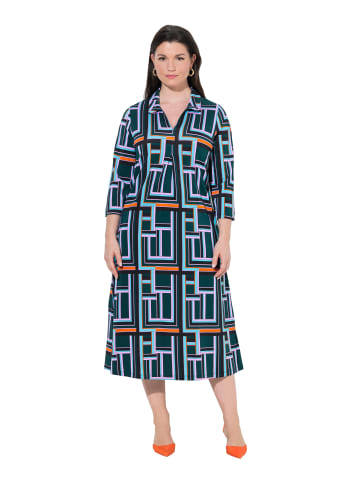 Ulla Popken Midikleid in tief grün