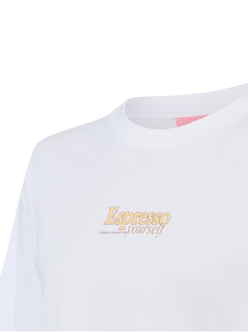 JJXX T-Shirt in weiß flieder - 0001