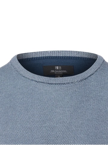 Nils Sundström Strickpullover in hellblau - 0005