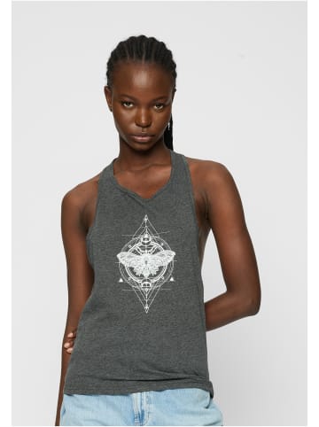 Mister Tee Mister Tee Damen Ladies Moth Tee in charcoal